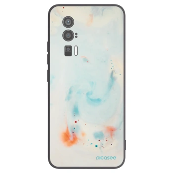 Picasee silikonowe czarne etui na Xiaomi Poco F5 Pro 5G - Splash