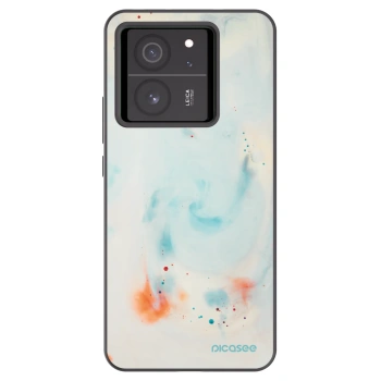 Picasee silikonowe czarne etui na Xiaomi 13T Pro - Splash