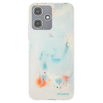 Picasee silikonowe przeźroczyste etui na Xiaomi Redmi 12 5G - Splash