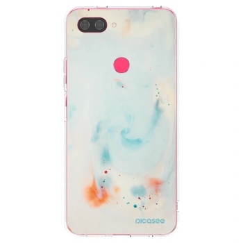 Picasee silikonowe przeźroczyste etui na Xiaomi Mi 8 Lite - Splash