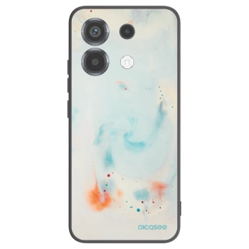 Picasee silikonowe czarne etui na Xiaomi Poco X6 - Splash