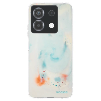 Picasee silikonowe przeźroczyste etui na Xiaomi Poco X6 - Splash