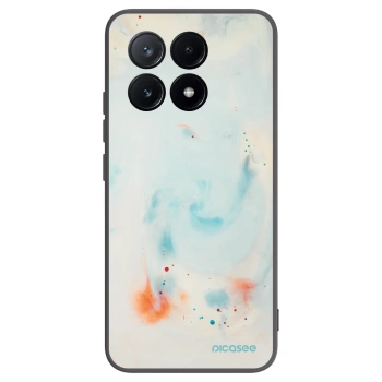 Picasee silikonowe czarne etui na Xiaomi Poco X6 Pro - Splash