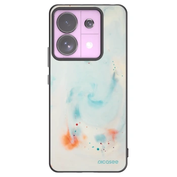 Picasee silikonowe czarne etui na Xiaomi Redmi Note 13 Pro 5G - Splash