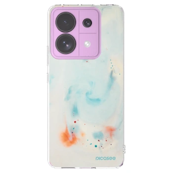 Picasee silikonowe przeźroczyste etui na Xiaomi Redmi Note 13 Pro 5G - Splash