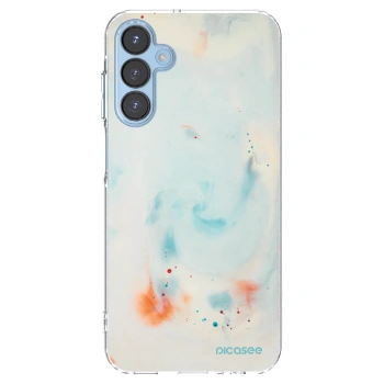 Picasee silikonowe przeźroczyste etui na Samsung Galaxy A15 A156B 5G - Splash