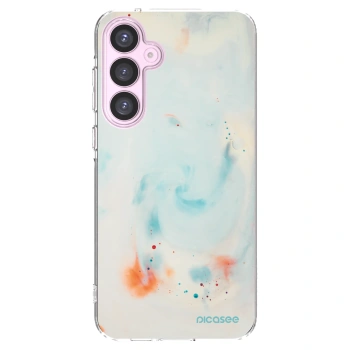 Picasee silikonowe przeźroczyste etui na Samsung Galaxy A55 5G A556B - Splash