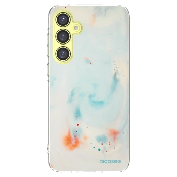 Picasee silikonowe przeźroczyste etui na Samsung Galaxy A35 5G A356B - Splash