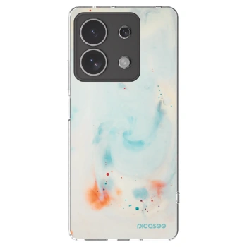 Picasee silikonowe przeźroczyste etui na Xiaomi Redmi Note 13 4G - Splash