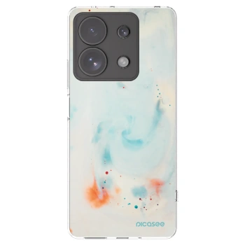 Picasee silikonowe przeźroczyste etui na Xiaomi Redmi Note 13 Pro 4G - Splash