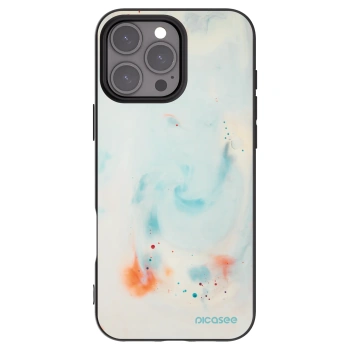 Picasee silikonowe czarne etui na Apple iPhone 16 Pro Max - Splash