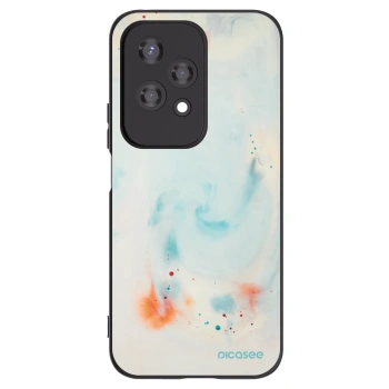Picasee silikonowe czarne etui na Honor 200 Lite - Splash