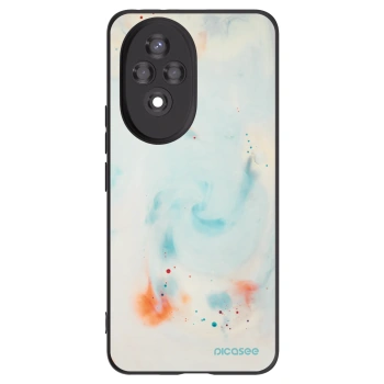 Picasee silikonowe czarne etui na Honor 200 5G - Splash
