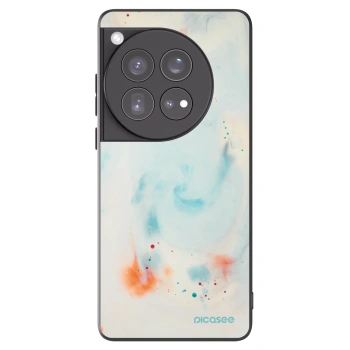 Picasee silikonowe czarne etui na OnePlus 12 5G - Splash
