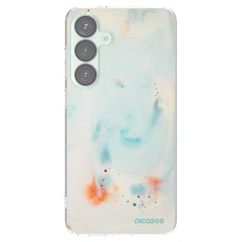 Picasee silikonowe przeźroczyste etui na Samsung Galaxy S25+ 5G - Splash