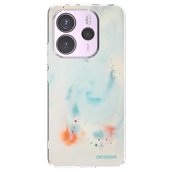 Picasee silikonowe przeźroczyste etui na Xiaomi Redmi Note 14 4G - Splash