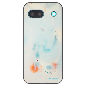 Picasee silikonowe czarne etui na Google Pixel 8a - Splash