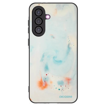 Picasee silikonowe czarne etui na Samsung Galaxy A36 5G - Splash