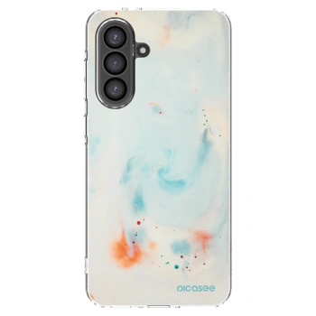 Picasee silikonowe przeźroczyste etui na Samsung Galaxy A36 5G - Splash
