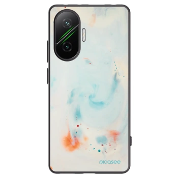 Picasee silikonowe czarne etui na Xiaomi Poco F7 Pro 5G - Splash