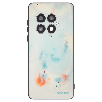 Picasee silikonowe czarne etui na OnePlus 13 5G - Splash