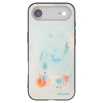 Picasee silikonowe czarne etui na Apple iPhone Air - Splash