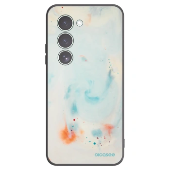 Picasee silikonowe czarne etui na Xiaomi Redmi 15 5G - Splash