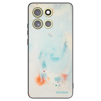 Picasee silikonowe czarne etui na Motorola Moto G86 Power 5G - Splash