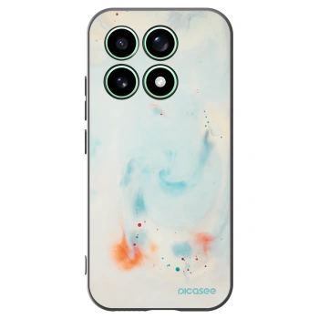 Picasee silikonowe czarne etui na Xiaomi 17 - Splash