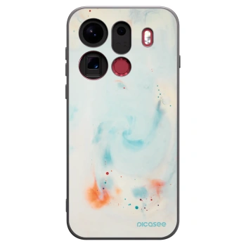 Picasee silikonowe czarne etui na OPPO Find X9 Pro - Splash