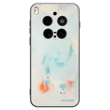 Picasee silikonowe czarne etui na Vivo X300 Pro - Splash