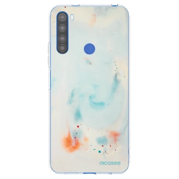 Picasee silikonowe przeźroczyste etui na Xiaomi Redmi Note 8T - Splash