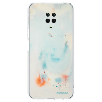 Picasee silikonowe przeźroczyste etui na Xiaomi Redmi Note 9 Pro - Splash