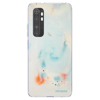 Picasee silikonowe przeźroczyste etui na Xiaomi Mi Note 10 Lite - Splash