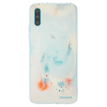Picasee silikonowe przeźroczyste etui na Samsung Galaxy A30s A307F - Splash