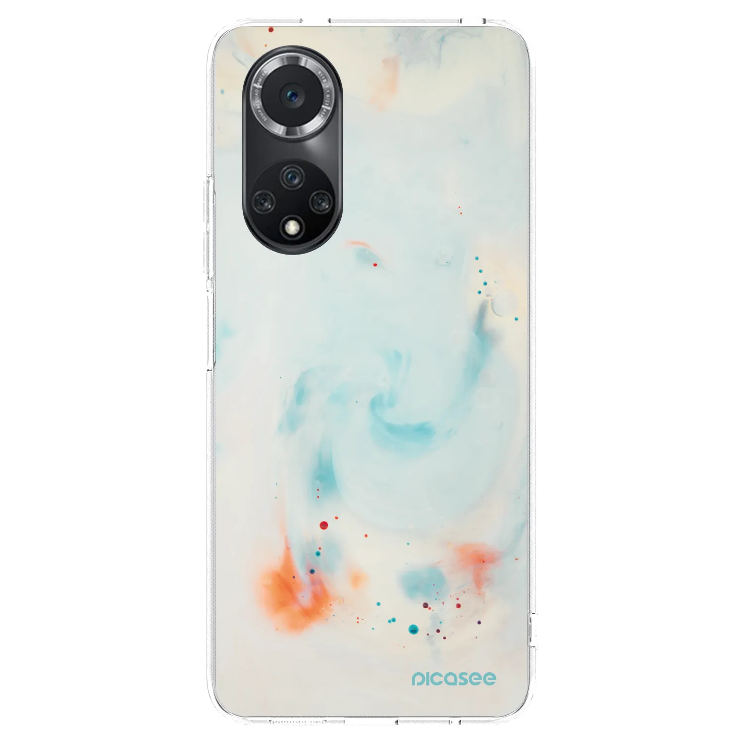 Picasee silikonowe przeźroczyste etui na Huawei Nova 9 SE - Splash