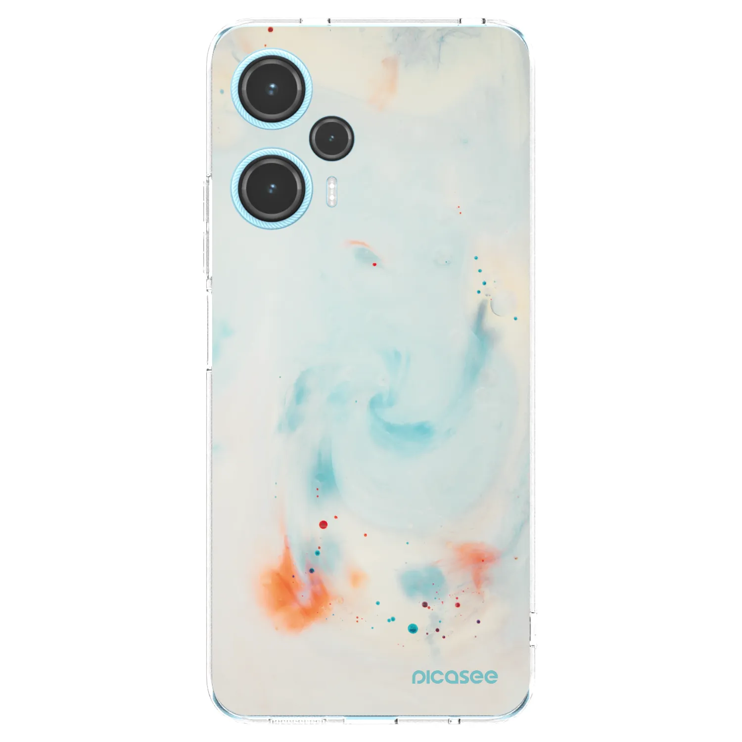 Picasee silikonowe przeźroczyste etui na Xiaomi Poco F5 - Splash