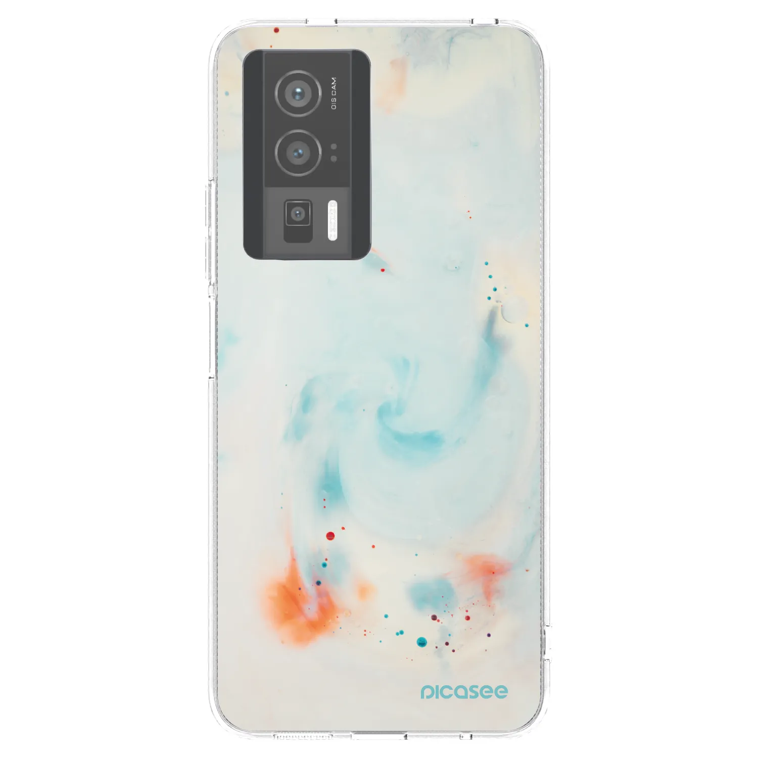 Picasee silikonowe przeźroczyste etui na Xiaomi Poco F5 Pro 5G - Splash