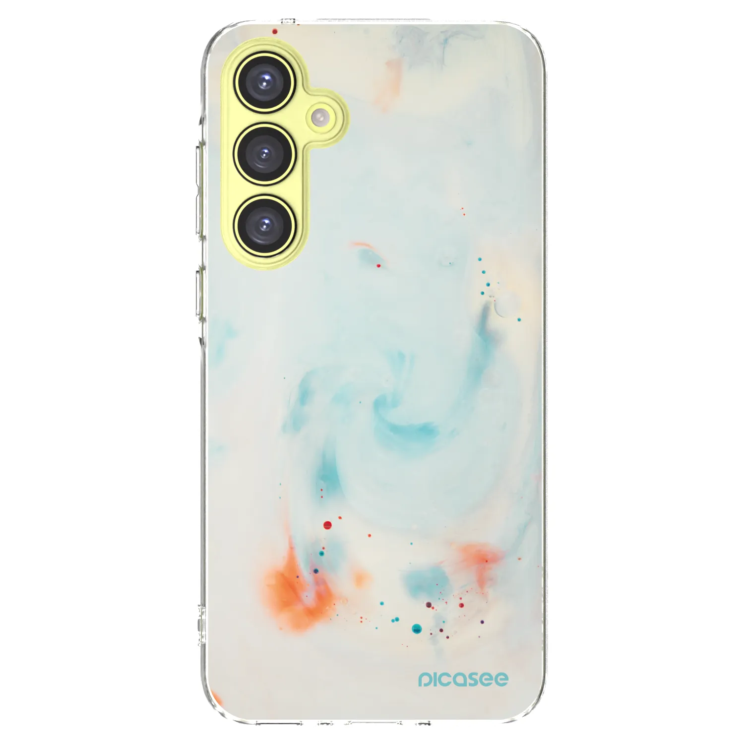 Picasee silikonowe przeźroczyste etui na Samsung Galaxy A35 5G A356B - Splash
