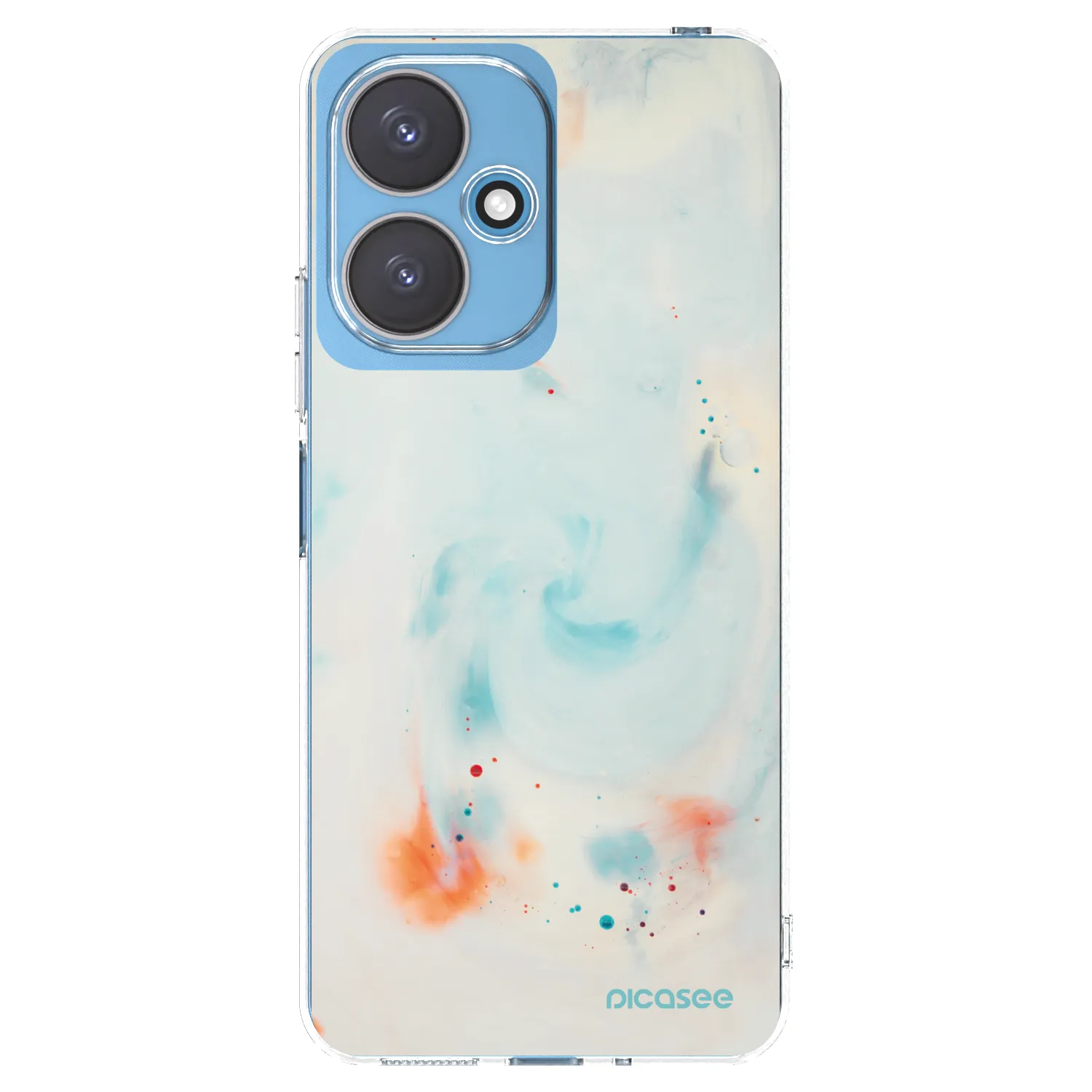 Picasee silikonowe przeźroczyste etui na Xiaomi Redmi 13C 5G - Splash