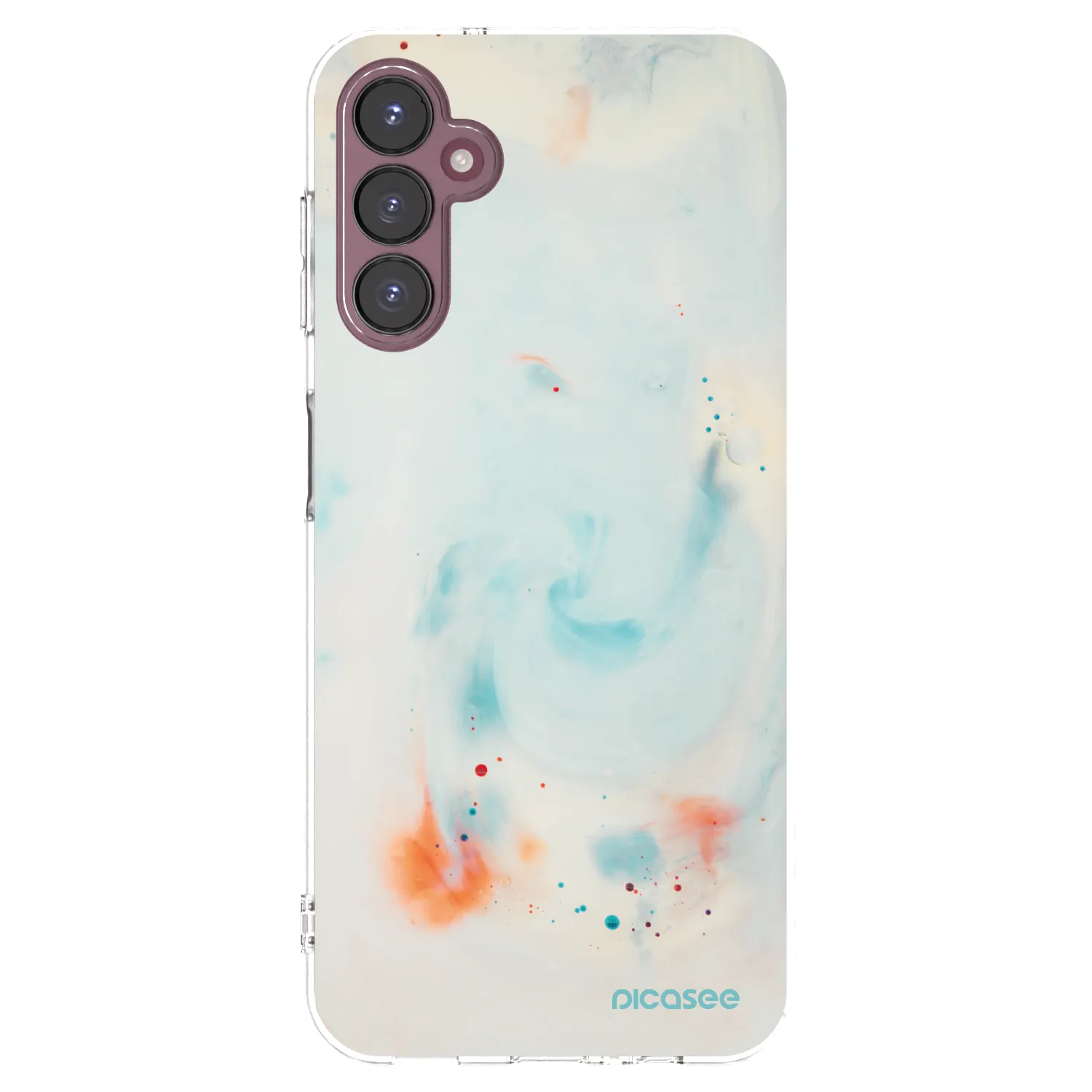 Picasee silikonowe przeźroczyste etui na Samsung Galaxy A05s A057G - Splash