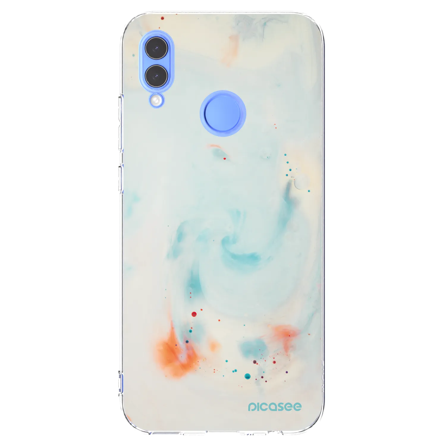 Picasee silikonowe przeźroczyste etui na Honor 10 Lite - Splash