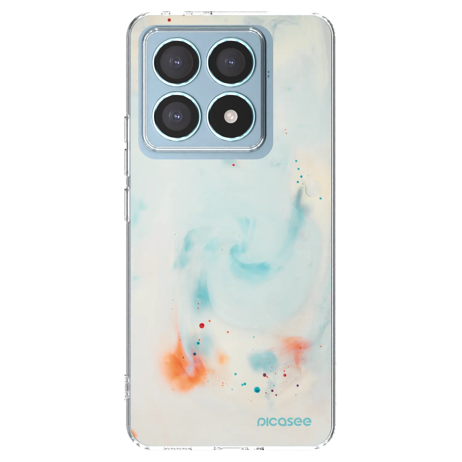 Picasee silikonowe przeźroczyste etui na Xiaomi 14T Pro - Splash