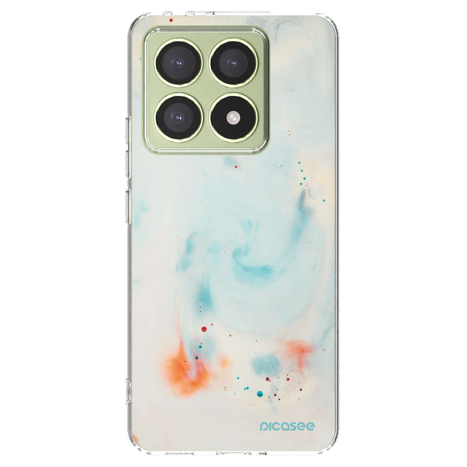 Picasee silikonowe przeźroczyste etui na Xiaomi 14T - Splash
