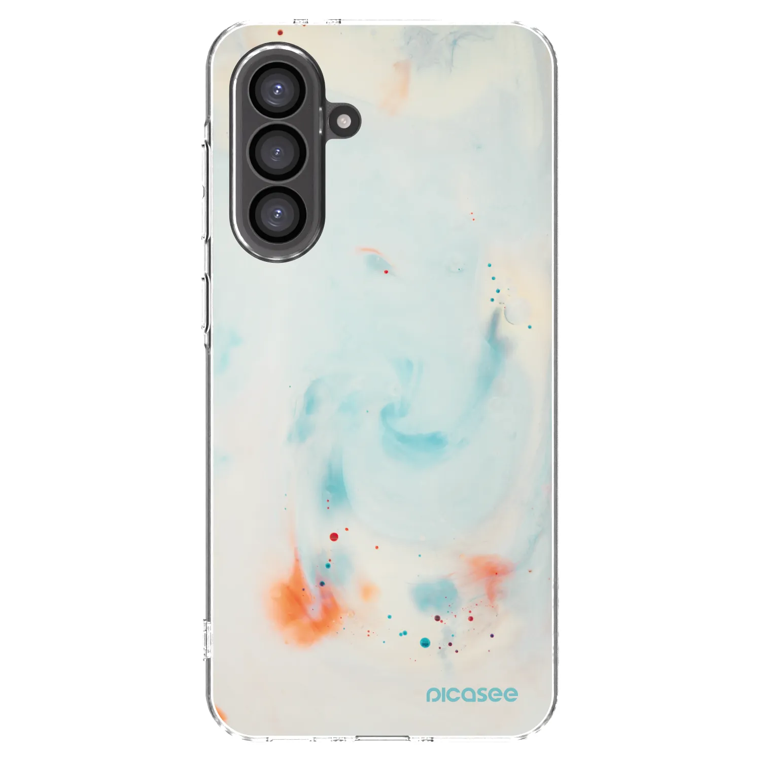 Picasee silikonowe przeźroczyste etui na Samsung Galaxy A56 5G A566B - Splash