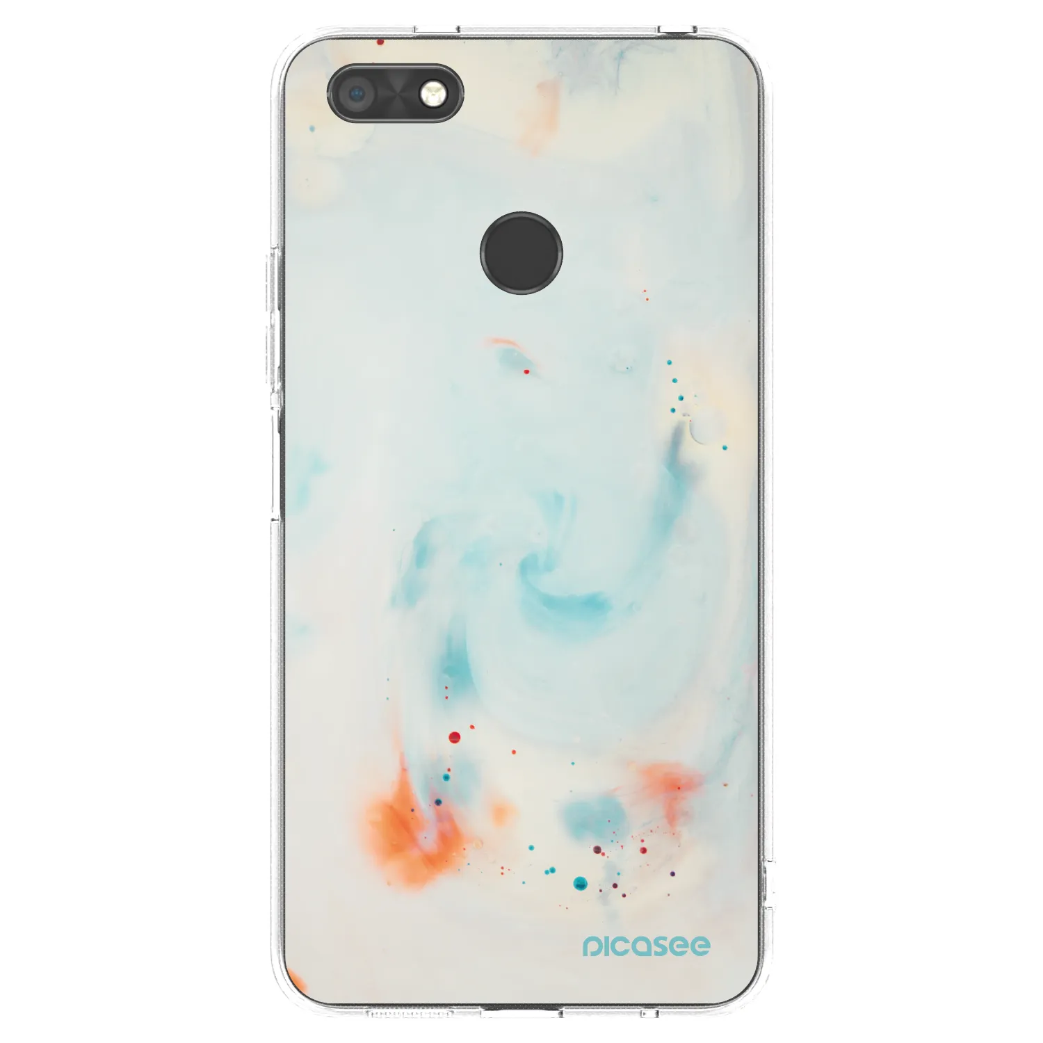 Picasee silikonowe przeźroczyste etui na Huawei P9 Lite Mini - Splash