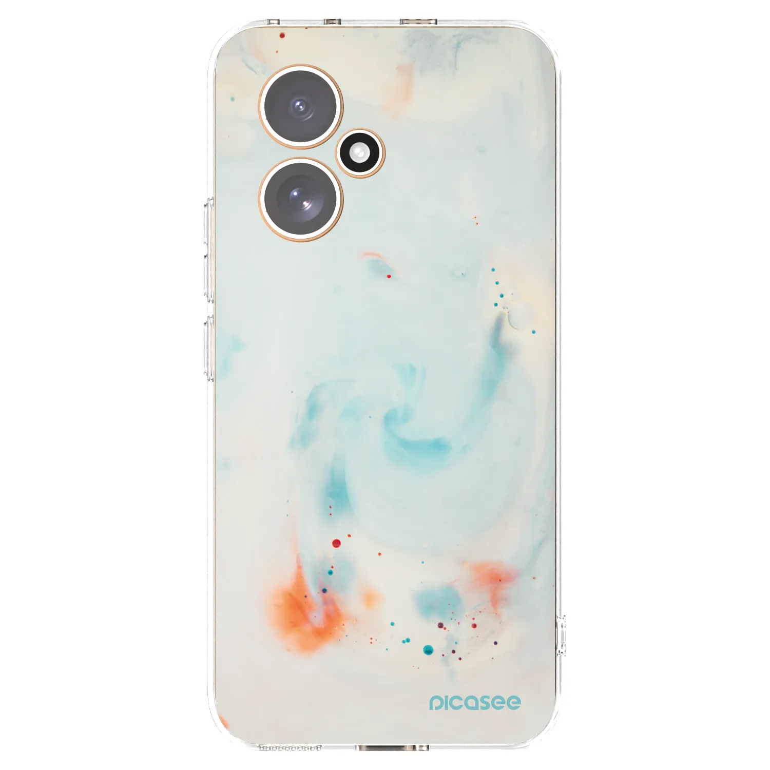Picasee silikonowe przeźroczyste etui na Honor 400 5G - Splash