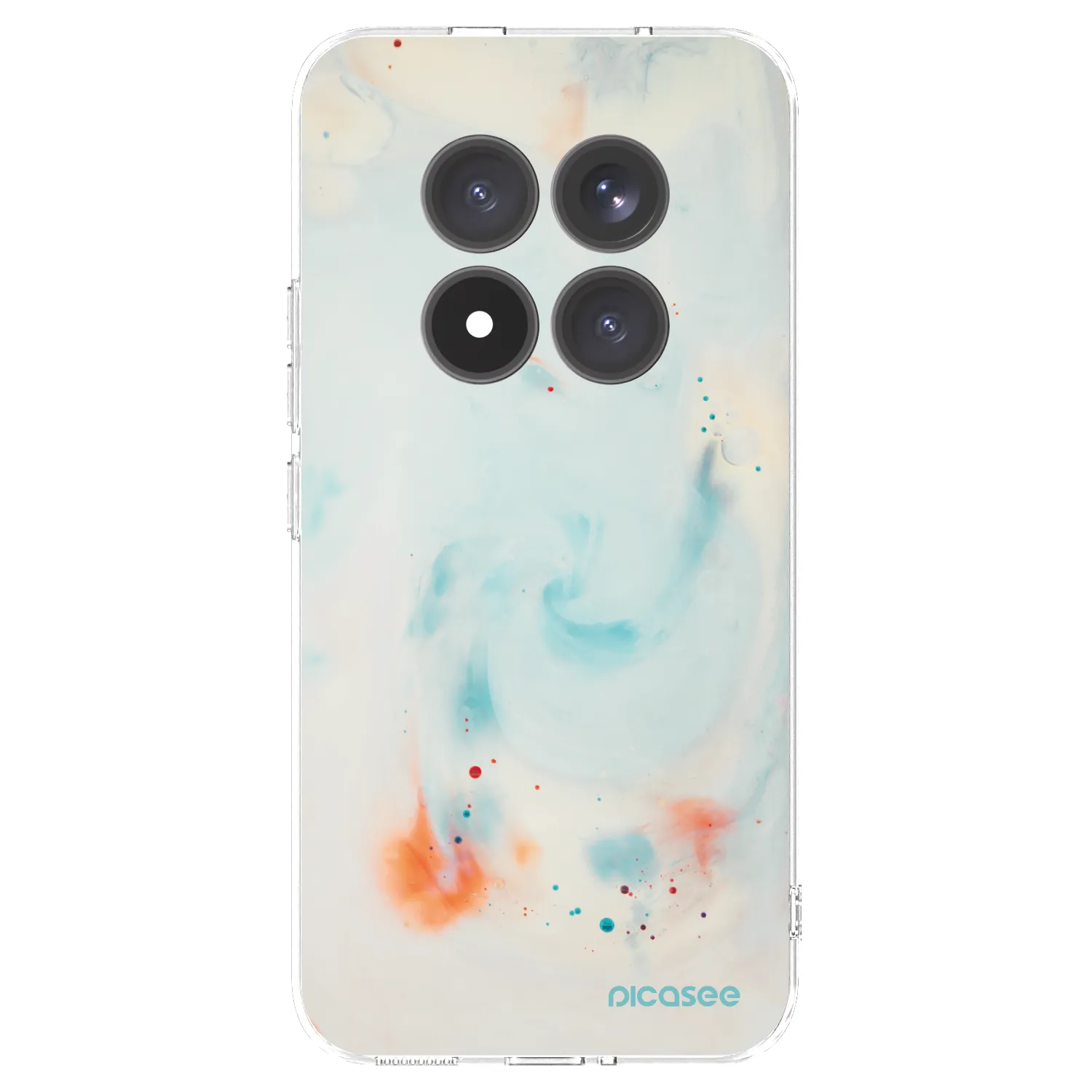 Picasee silikonowe przeźroczyste etui na Xiaomi Redmi Note 15 Pro+ - Splash