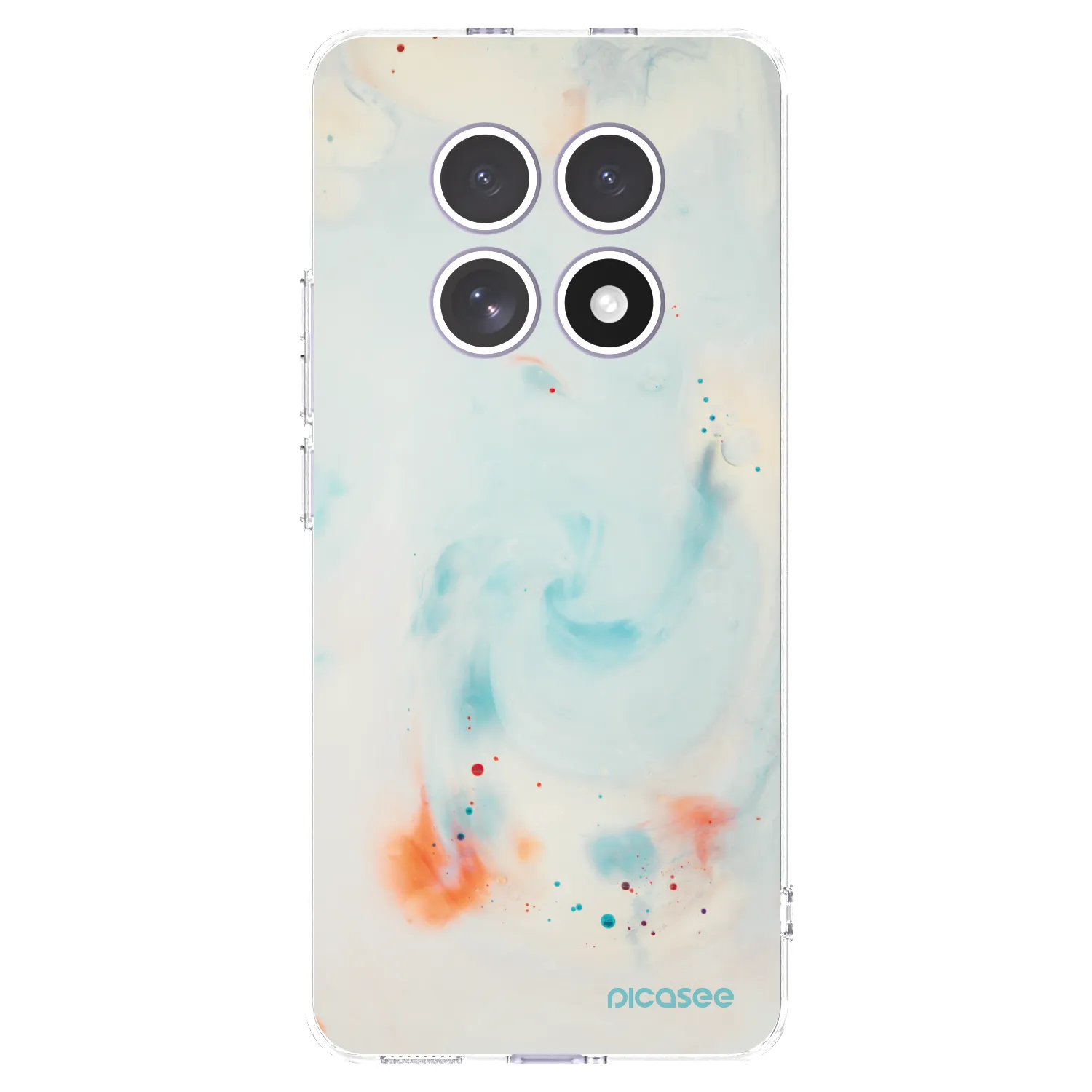 Picasee silikonowe przeźroczyste etui na Xiaomi Redmi Note 15 4G - Splash