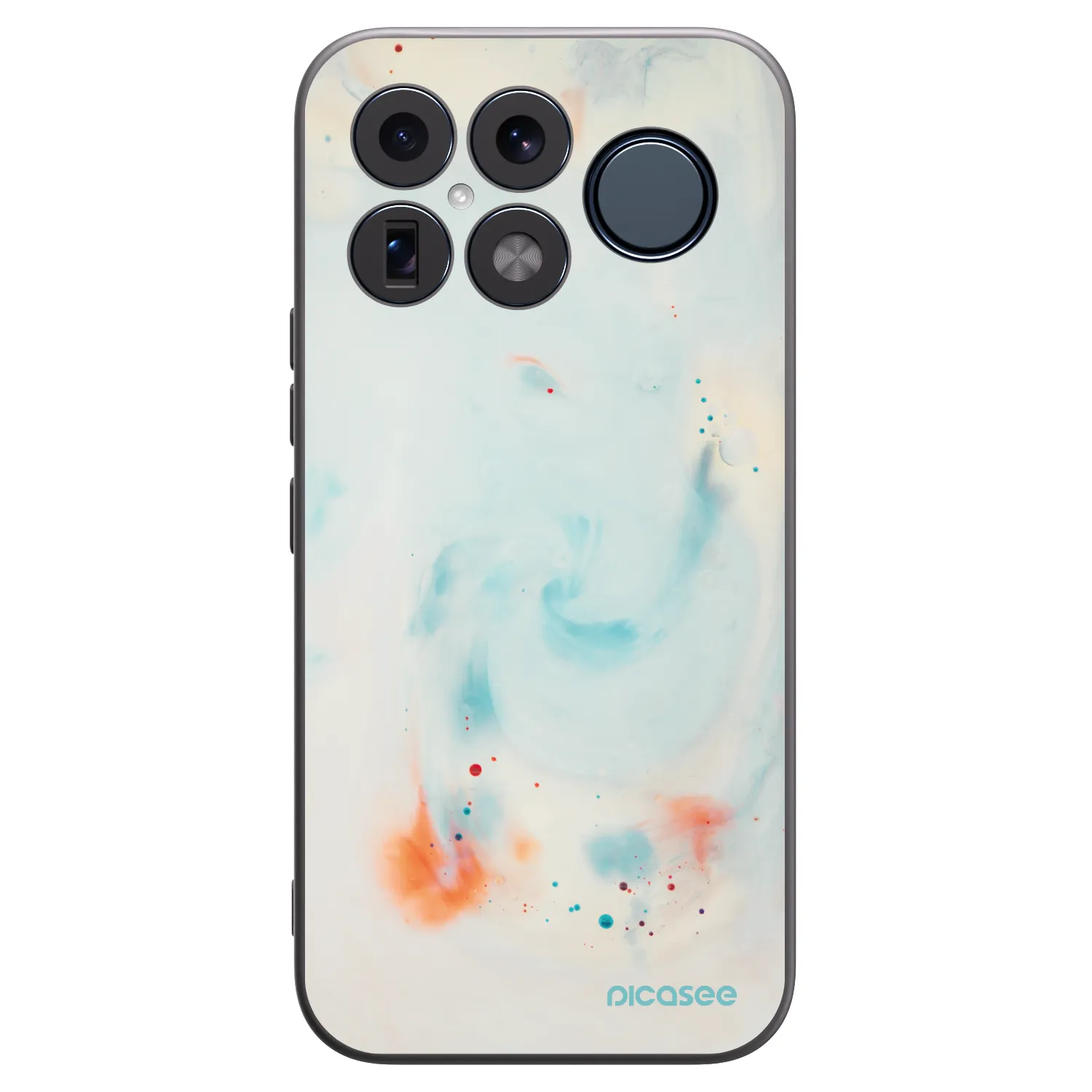 Picasee silikonowe czarne etui na Xiaomi Poco F8 Ultra - Splash